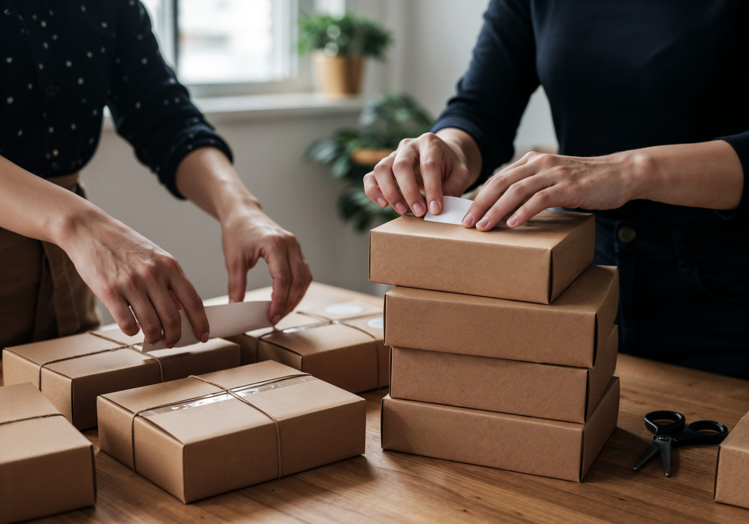 Why Sarbazo small business owners packaging orders scaled